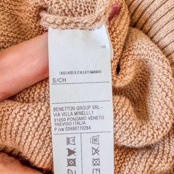 United Colors of Benetton, Linen and Cotton Blend Sweater “Vest”, Women’s Small - Picture 7 of 8